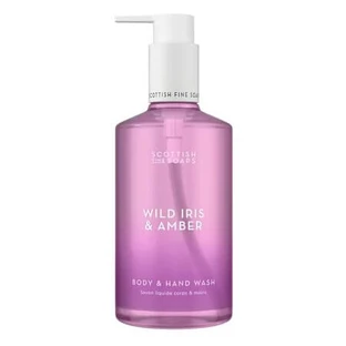 Wild Iris & Amber Liquid Hand and Body Soap, 300 ml, Scottish Fine Soaps