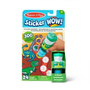 Play Set with Stickers and Stamp, Dinosaur, Ages 3+, Melissa and Doug