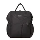 Sac à dos pour maman au style moderne, noir, Babyono