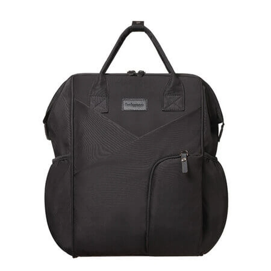 Sac à dos pour maman au style moderne, noir, Babyono