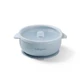 Bol en silicone avec ventouse et couvercle, bleu, à partir de 6 mois, Babyono