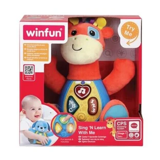Singen und lernen mit Patch, der Giraffe, ab 3 Monaten, Winfun