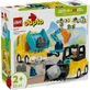 3-in-1 Construction Vehicles, Ages 2+, 10475, Lego Duplo