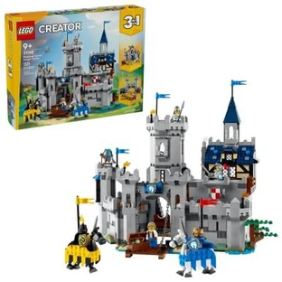 Medieval Castle with Horses and Knights, Ages 9+, 31168, 1,371 pieces, Lego Creator 3-in-1