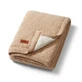 Baby-Decke aus Baumwolle mit Fleece-Futter, 75 x 100 cm, braun, Babyono