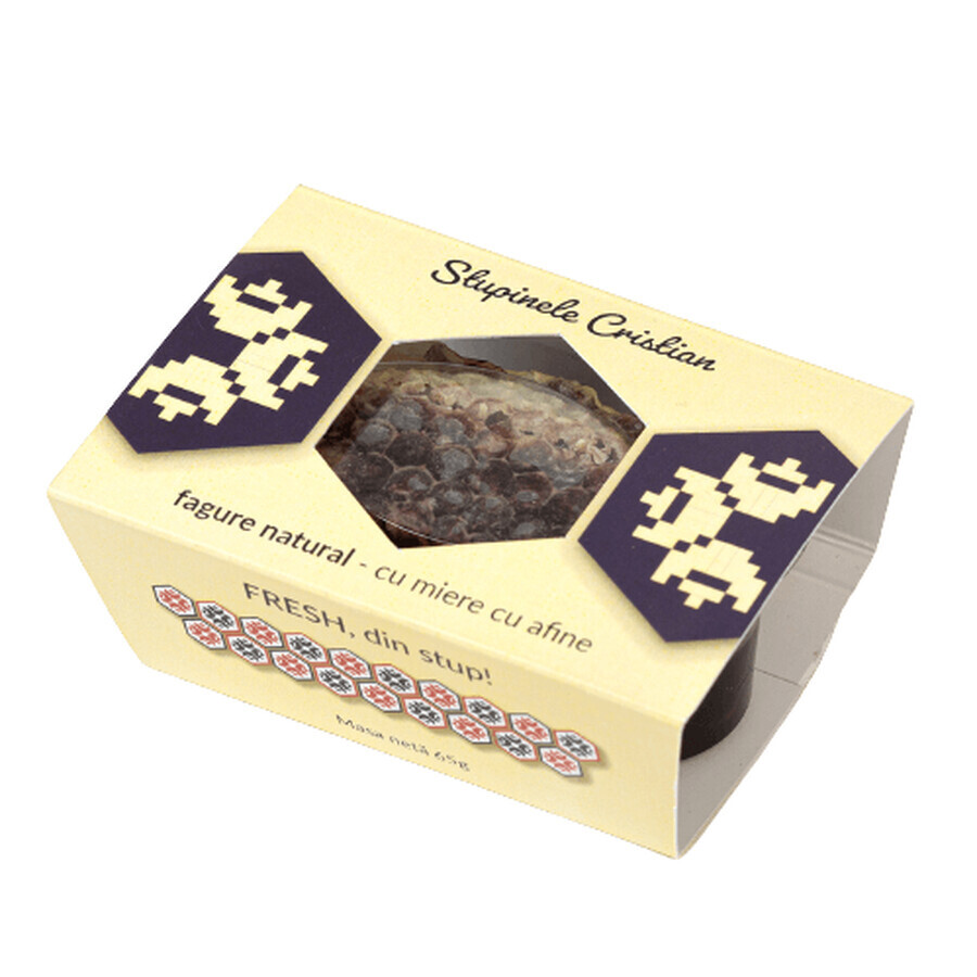 Comprar Panal natural con mielada y arándanos, 65 g, Colmenas Cristian Panal natural con mielada y arándanos, 65 g, Colmenas Cristian