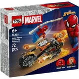Spider-Man contre Ghost Rider à moto, à partir de 6 ans, 76335, Lego Marvel
