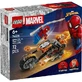 Spider-Man contra Ghost Rider en moto, a partir de 6 años, 76335, Lego Marvel