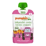 Organic Sweet Potato, Carrot, and Strawberry Puree, 6 months+, 100 g, Pumpkin Organics