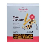 Strozzapreti-pasta van gele maïs en Corvin-maïs, 250 g, Dalla Costa