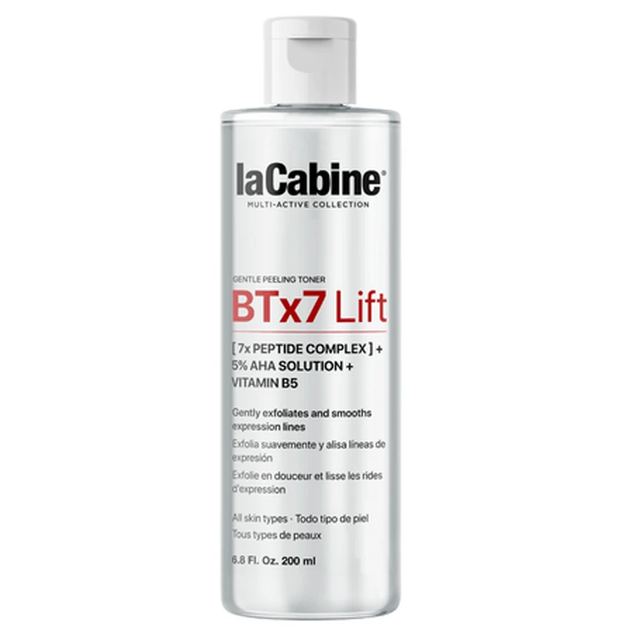 BTx7 Lift Tonique exfoliant à effet liftant, 200 ml, La Cabine