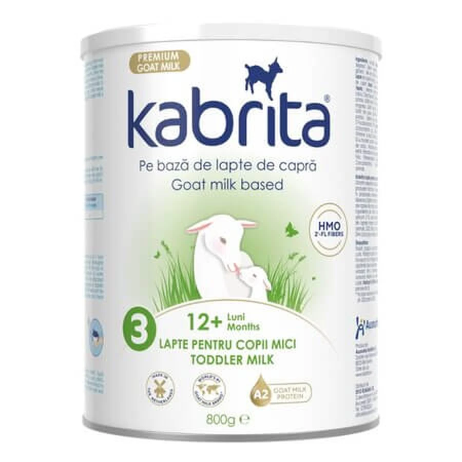 Goat Milk Powder Formula, 12–24 months, 800 g, Kabrita 3