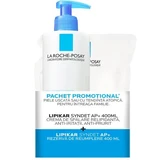 Lipikar Syndet AP+ Regenerierende Reinigungscreme + Nachfüllpackung, 2 x 400 ml, La Roche-Posay