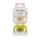 UltraLight orthodontische fopspenen, beige/groen, 6–18 maanden, set van 2, Tommee Tippee