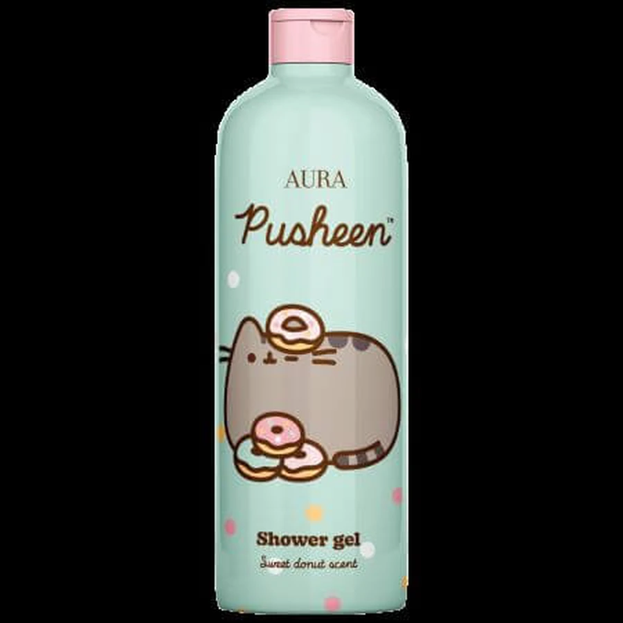 Pusheen-douchegel, Sweet Donut, 500 ml, Aura