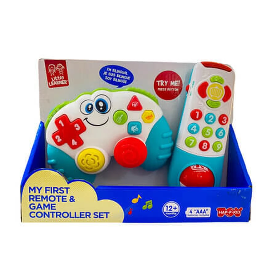 Mi primer mando a distancia y consola de videojuegos, a partir de 12 meses, Little Learner