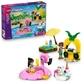 Fiesta en la piscina con el unicornio y el flamenco, a partir de 5 años, 42658, 99 piezas, Lego Friends
