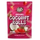 Organic Rolls, Coconut and Strawberry, 100 g, Pat's