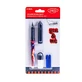 You & Me Pen with Eraser, Blue, Daco