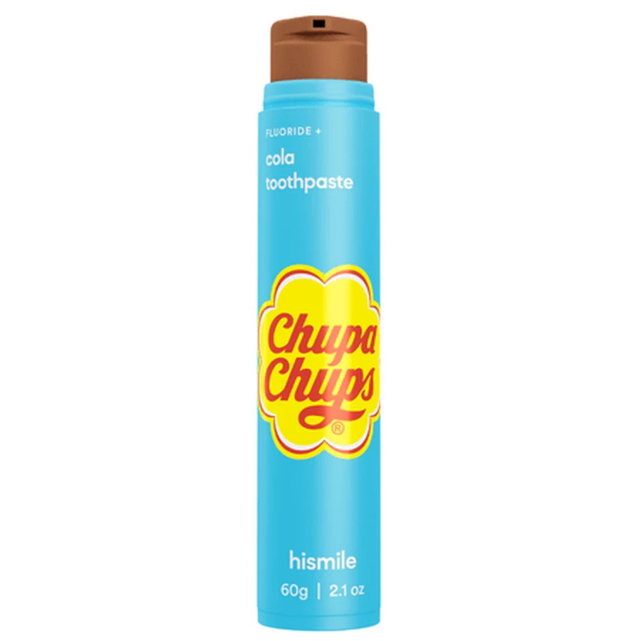Fluoride Toothpaste, Chupa Chups, Cola, 60 g, Hismile