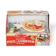 Set da gioco in legno, tavolo per preparare la pizza, dai 3 anni in su, 41 pezzi, Melissa and Doug