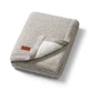 Cotton Baby Blanket with Fleece Lining, 75 x 100 cm, Gray, Babybio