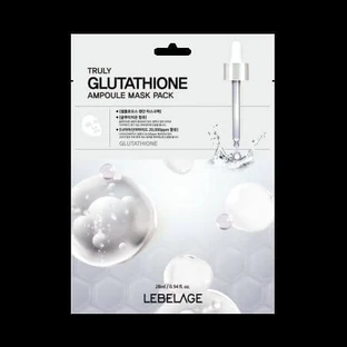 Glutathion-gezichtsmasker in velvorm, 1 stuk, Lebelage
