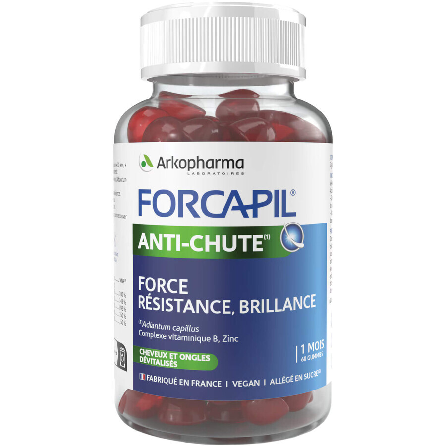 Forcapil Gelee gegen Haarausfall, 60 Stück, Arkopharma