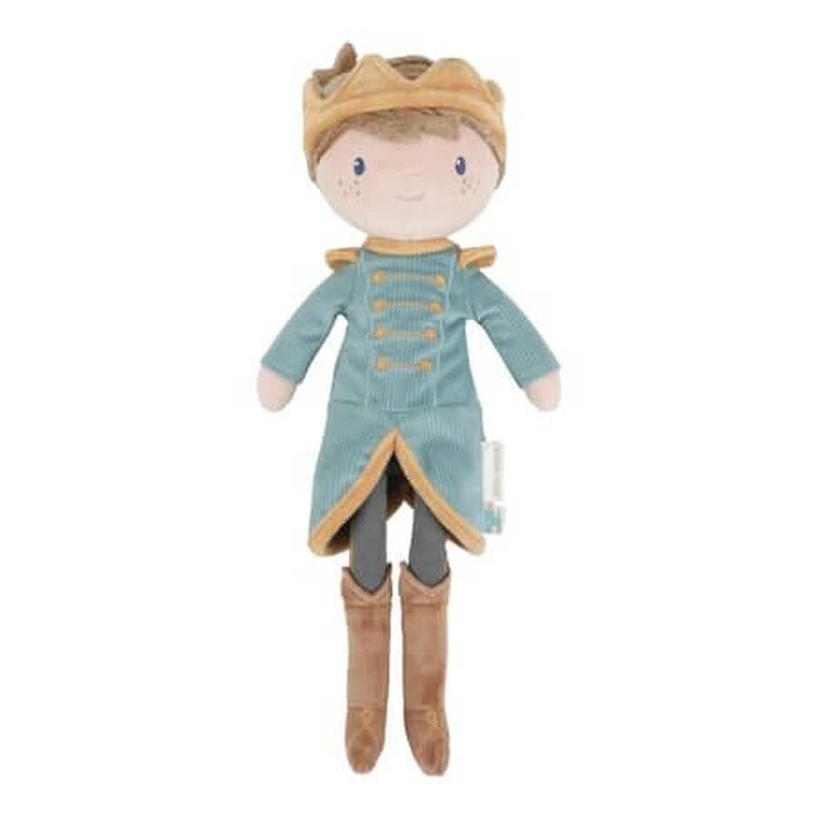 Poupée en tissu « Prince Jim », 35 cm, Little Dutch