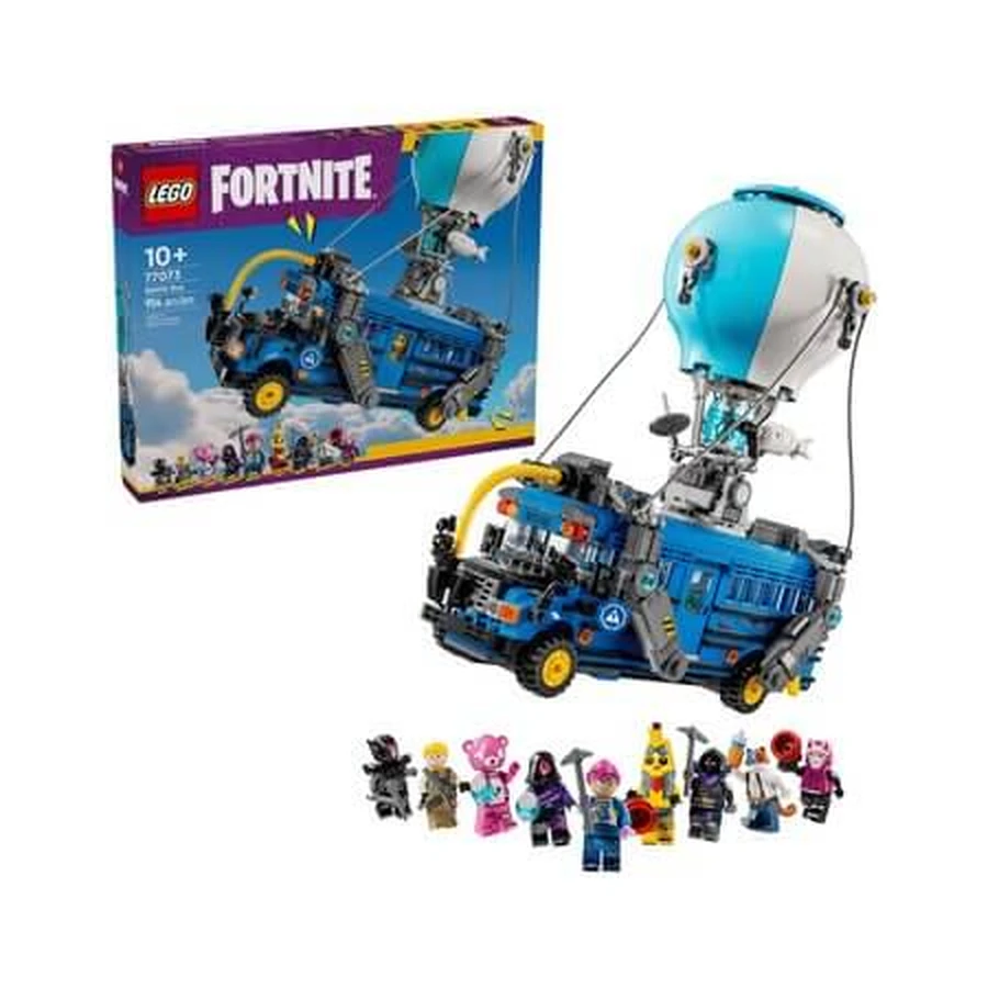 Battle Bus, Ages 10+, 77073, 954 pieces, LEGO Fortnite