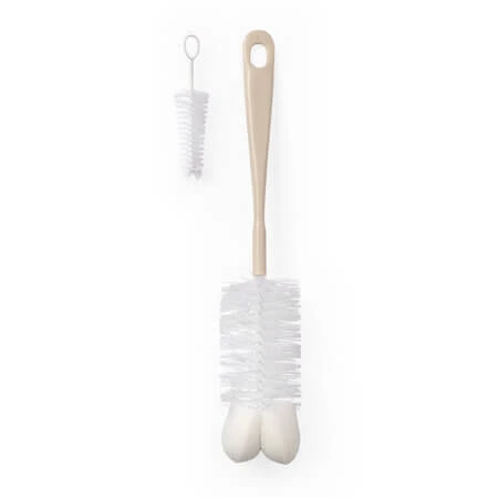 Bottle and Nipple Brush, Crem, Babyono