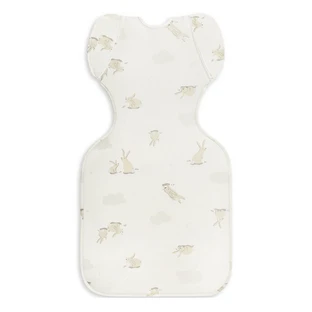 Sac de dormit de tranzitie pentru infasat si rostogolit Swaddle Up, Marimea M, 1 TOG, Bunnies, 1 bucata, Love to Dream