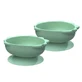 Set of 2 Silicone Bowls with Suction Cups, Dinosaur, 2-Piece Set, Melii