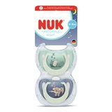 Set de chupetes nocturnos First Choice, Hipopótamo/Koala, 0-6 meses, paquete de 2, Nuk