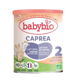 Organic Goat Milk Formula 2, +6 months, 400 g, BabyBio