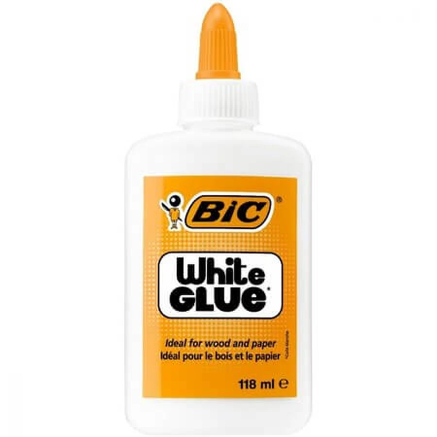 Glue, White, 118 ml, Bic