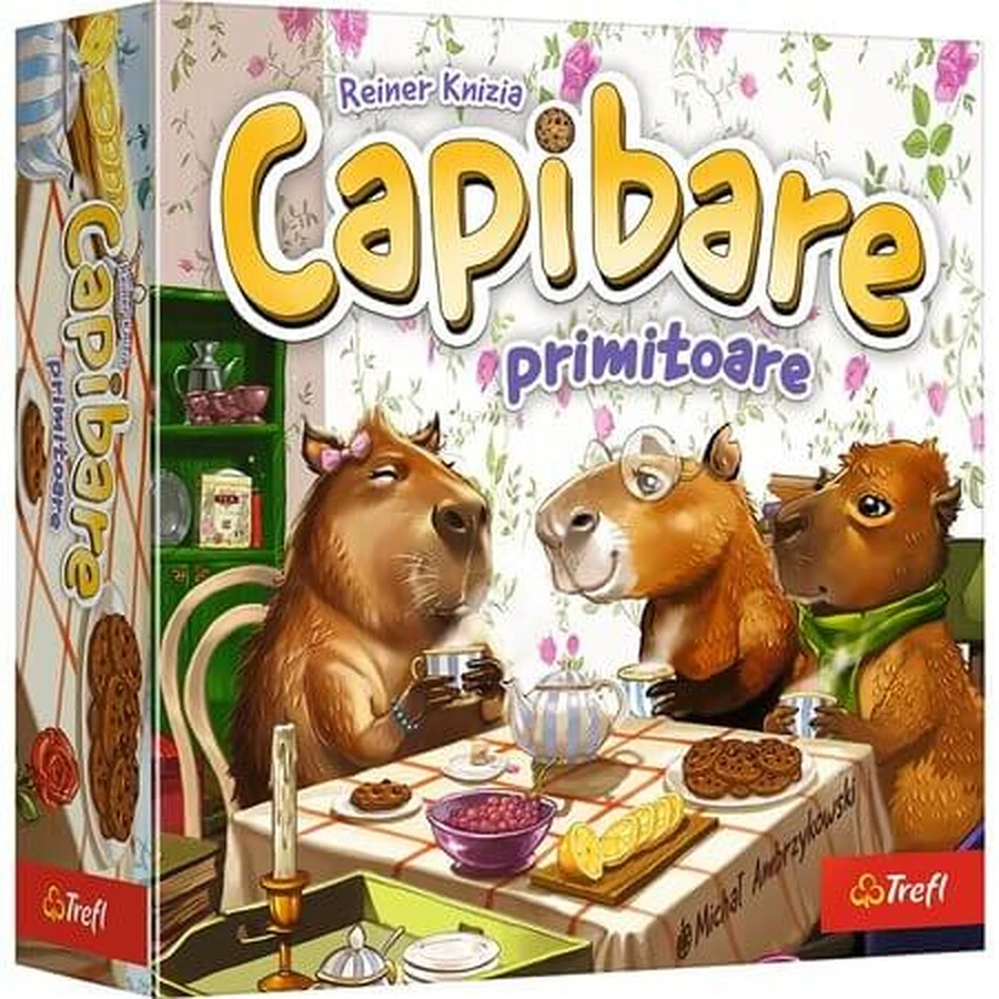 Bordspel "Friendly Capybaras" in het Roemeens, Trefl