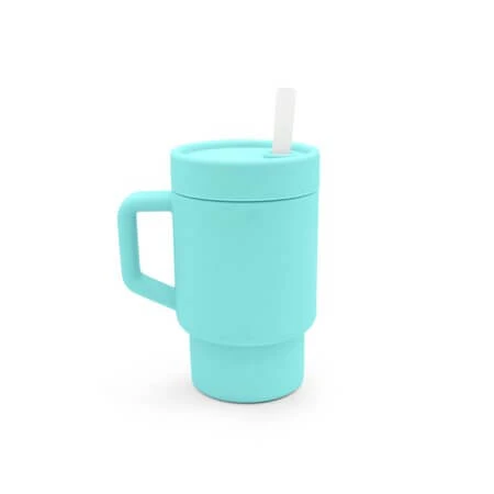 Silicone Cup for Kids, Blue, 290 ml, Melii