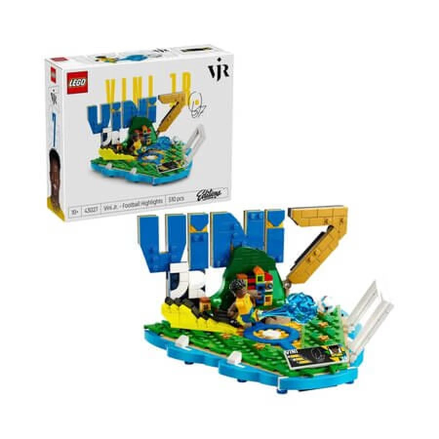 Vini Jr. Great Moments in Soccer, vanaf 10 jaar, 43027, 510 onderdelen, Lego