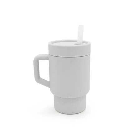 Silicone Cup for Kids, Gray, 290 ml, Melii
