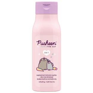 Douchegel en badschuim, verfrissend, 400 ml, Pusheen
