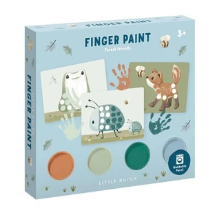 Livre de peinture au doigt, à partir de 3 ans, Little Dutch