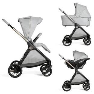 Cochecito 3 en 1 Bellagio, Lunar Rock, a partir de 0 meses, Chicco