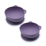 Set of 2 Silicone Bowls with Suction Cups, Cat, 2 pieces, Melii