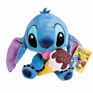 Stitch-knuffel met ijsje, 25 cm, vanaf 0 maanden, Disney