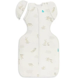 Sac de dormit Swaddle Up, Tog 1, Marimea L, Bunnies, Love to Dream