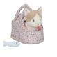 Peluche, Marly la gata en una bolsita, a partir de 12 meses, Little Dutch