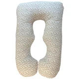 Maxim 3-in-1 zwangerschapskussen, beige met print, Twindeco