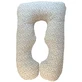 Almohada para embarazadas 3 en 1 de Maxim, beige con estampado, Twindeco