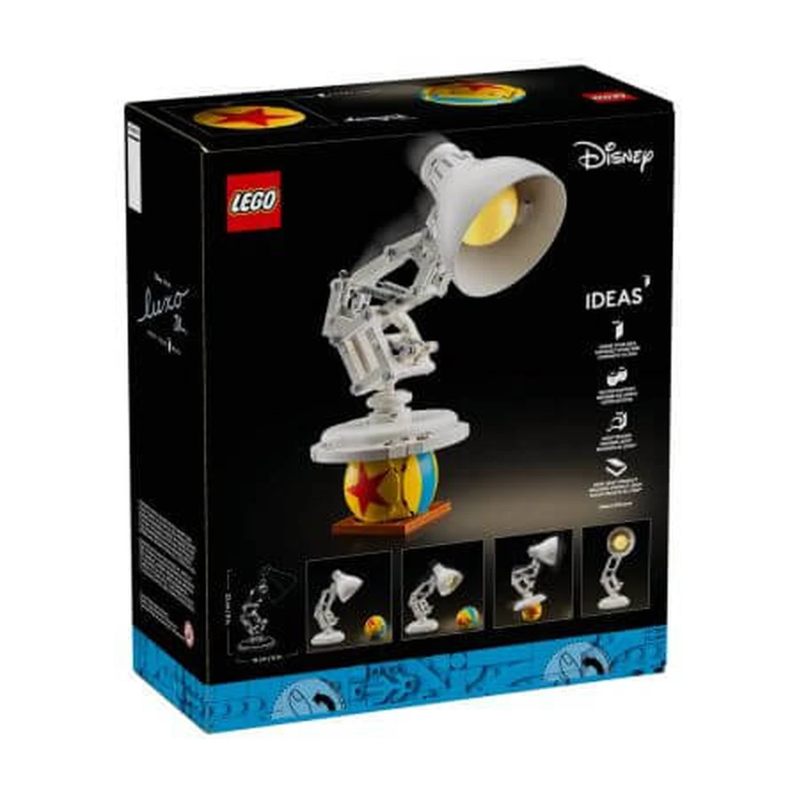 Disney Pixar Luxo Jr., à partir de 18 ans, 21357, Lego Disney